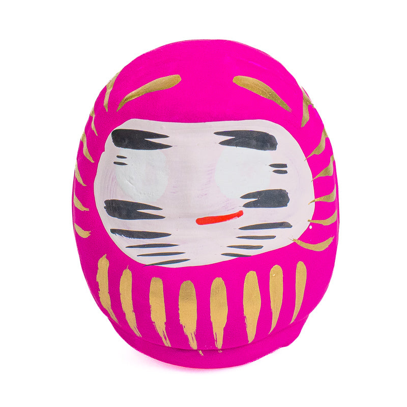 Japanese Daruma 6 cm - Multiple Colours Pink