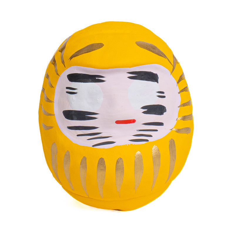 Japanese Daruma 6 cm - Multiple Colours Yellow