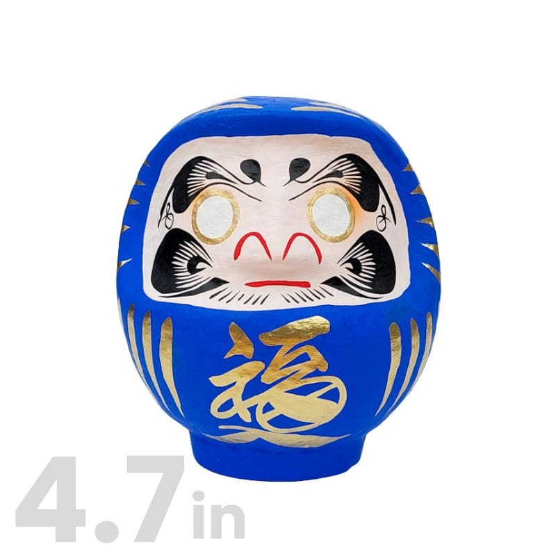 Japanese Daruma - Blue 4.7
