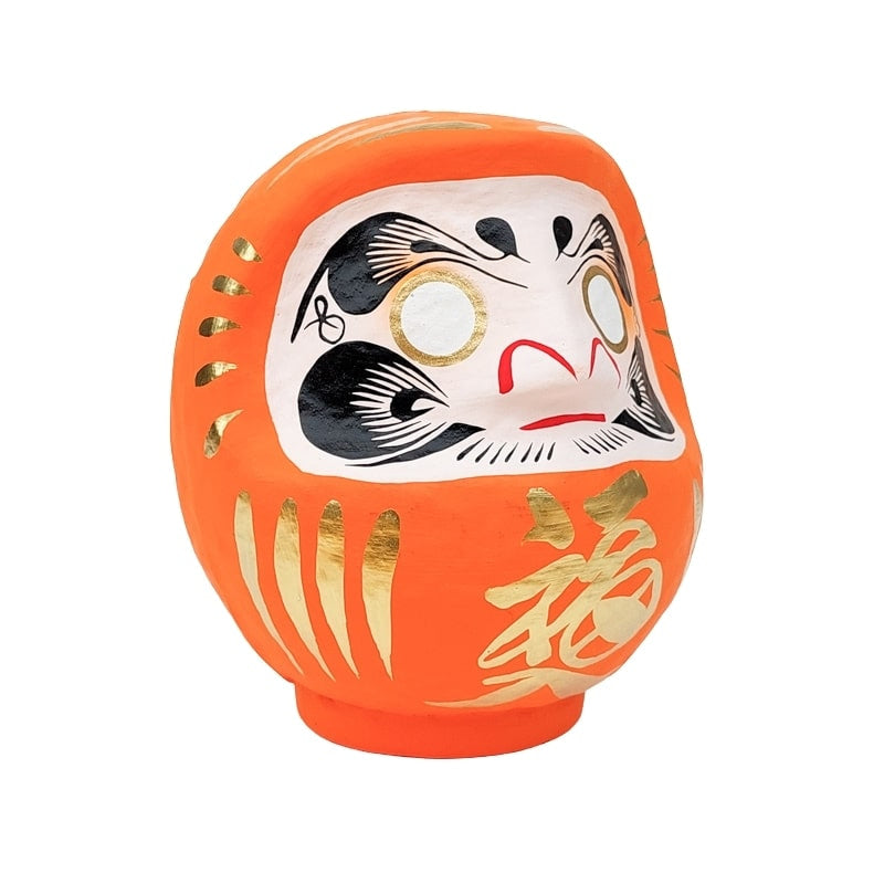 Japanese Daruma - Orange