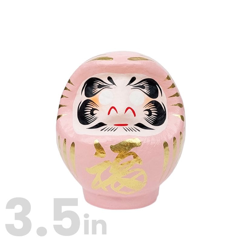 Japanese Daruma - Pink 3.5