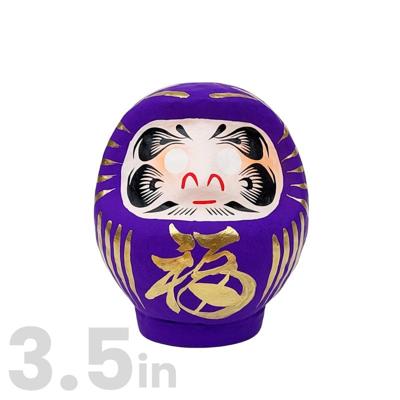 Japanese Daruma - Violet 3.5