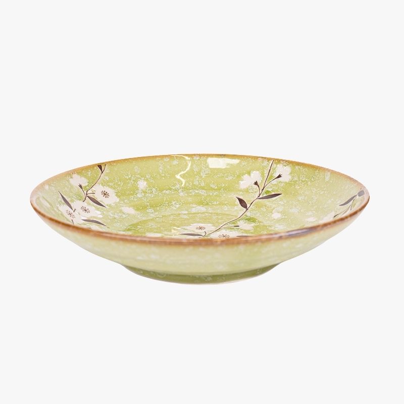 Japanese Deep Plate – Midori Sakura