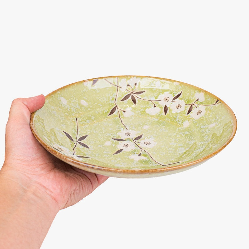 Japanese Deep Plate – Midori Sakura
