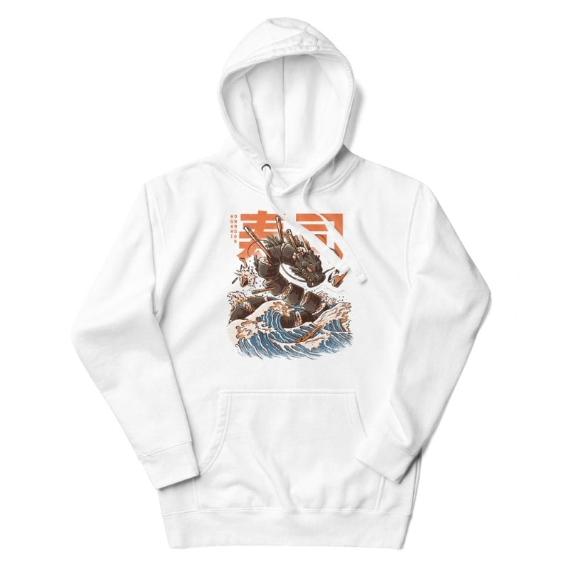 Japanese Dragon Hoodie - Sushi S