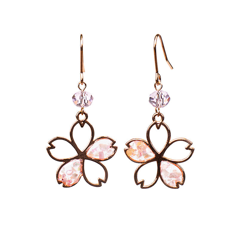 Japanese Earrings - Cherry Blossom