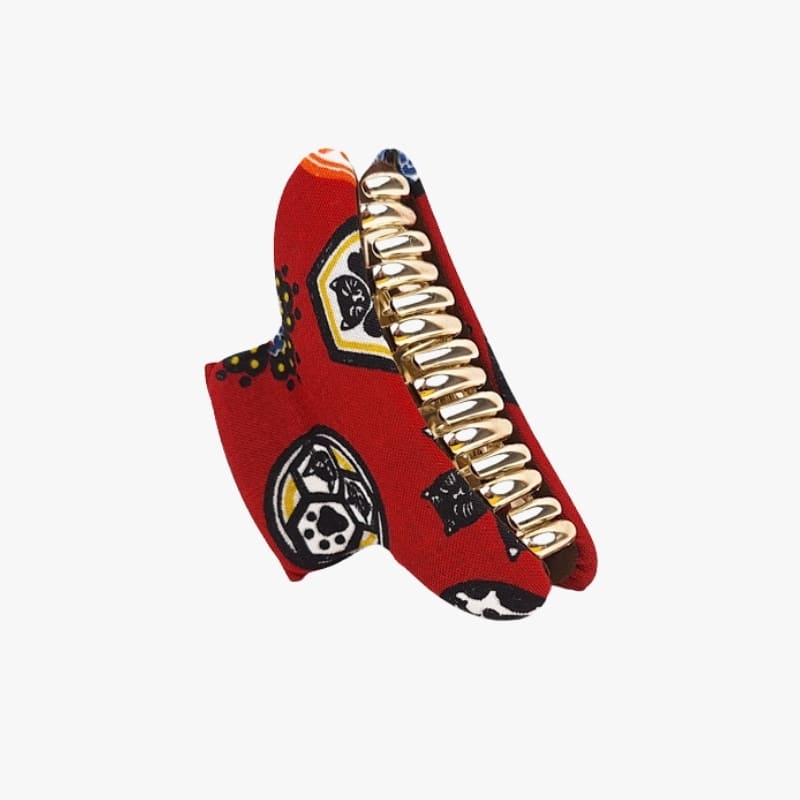 Japanese Fabric Hair Clip – Cat