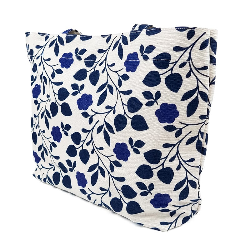 Japanese Flower Tote Bag