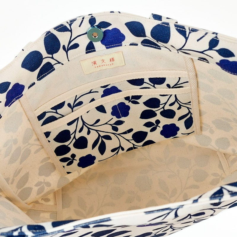 Japanese Flower Tote Bag
