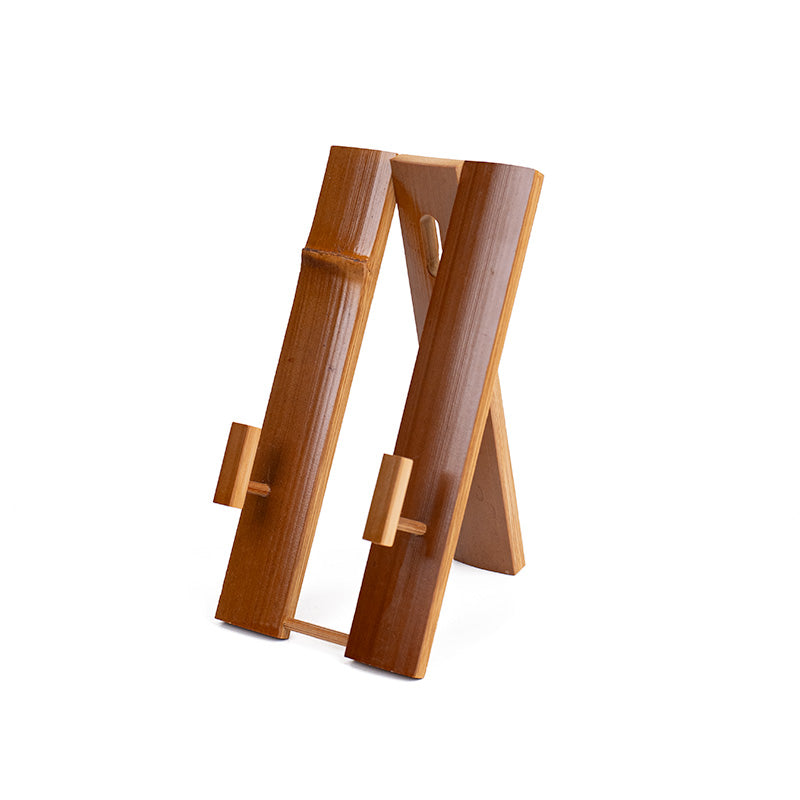Japanese Folding Fan Stand - Bamboo