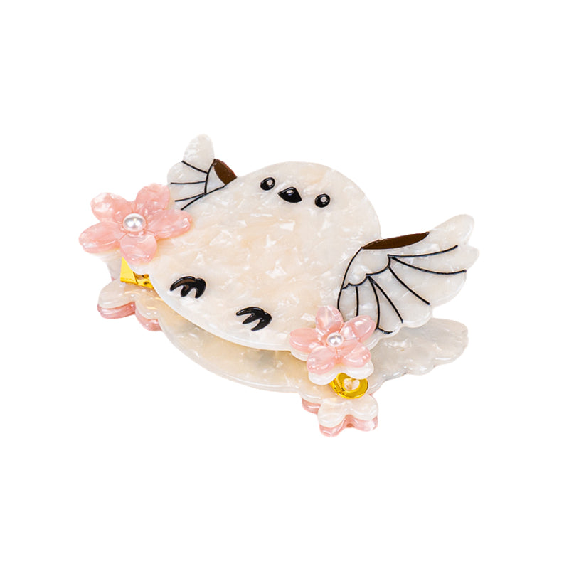 Japanese Fukurou Owl Hair Claw Clip