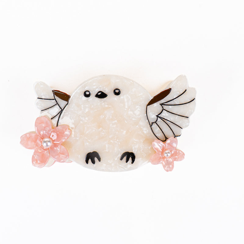 Japanese Fukurou Owl Hair Claw Clip