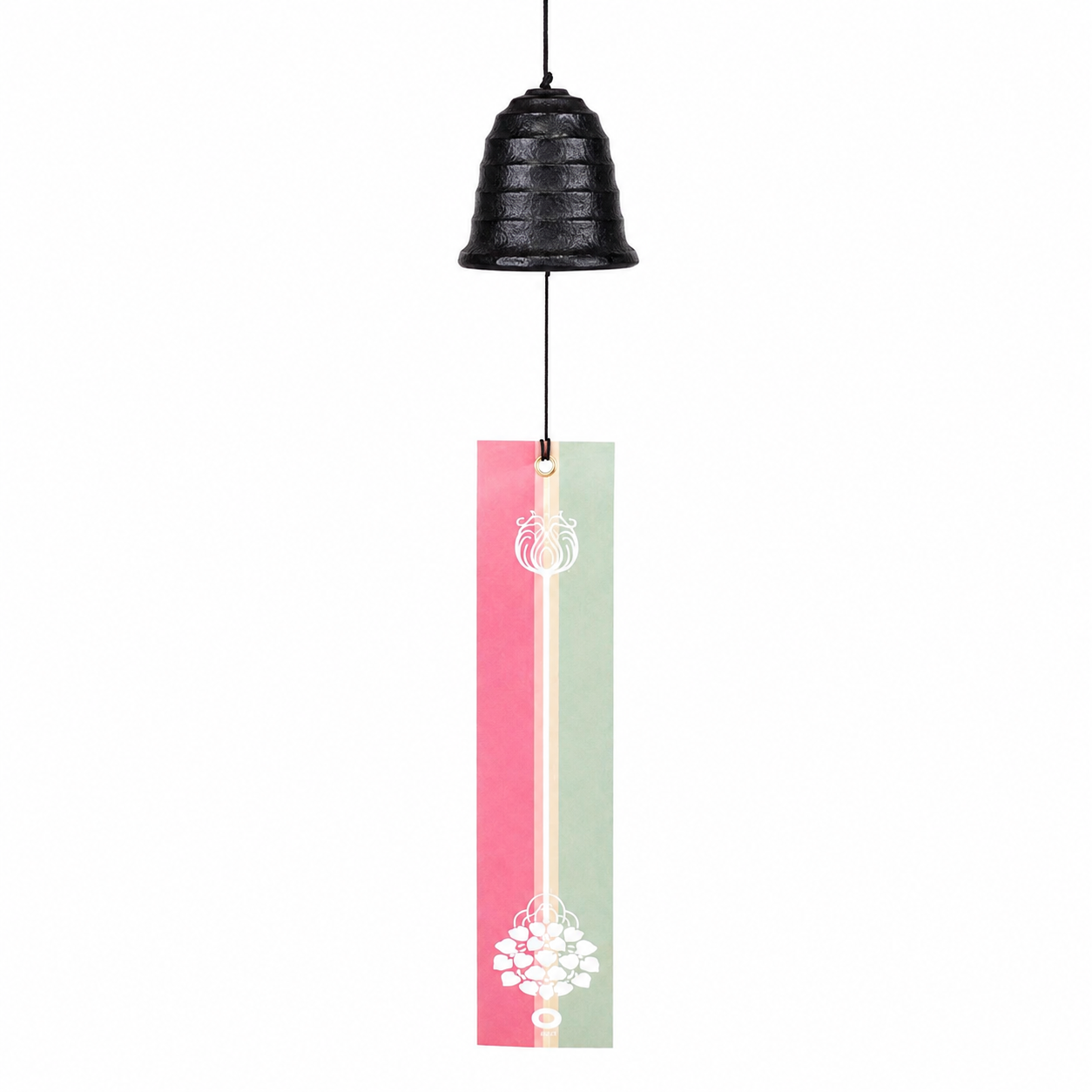 Japanese Fūrin Wind Bell – Hamon Cast Iron Black