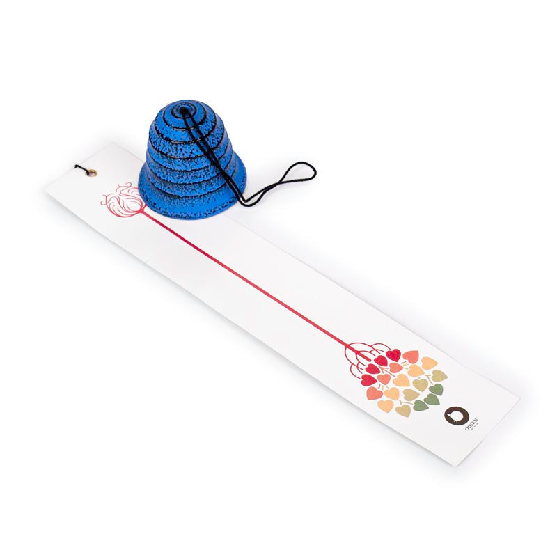 Japanese Fūrin Wind Bell – Hamon Cast Iron Blue