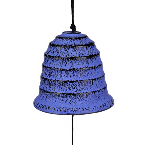 Japanese Fūrin Wind Bell – Hamon Cast Iron Blue