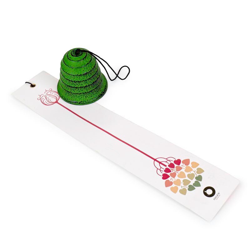 Japanese Fūrin Wind Bell – Hamon Cast Iron Green
