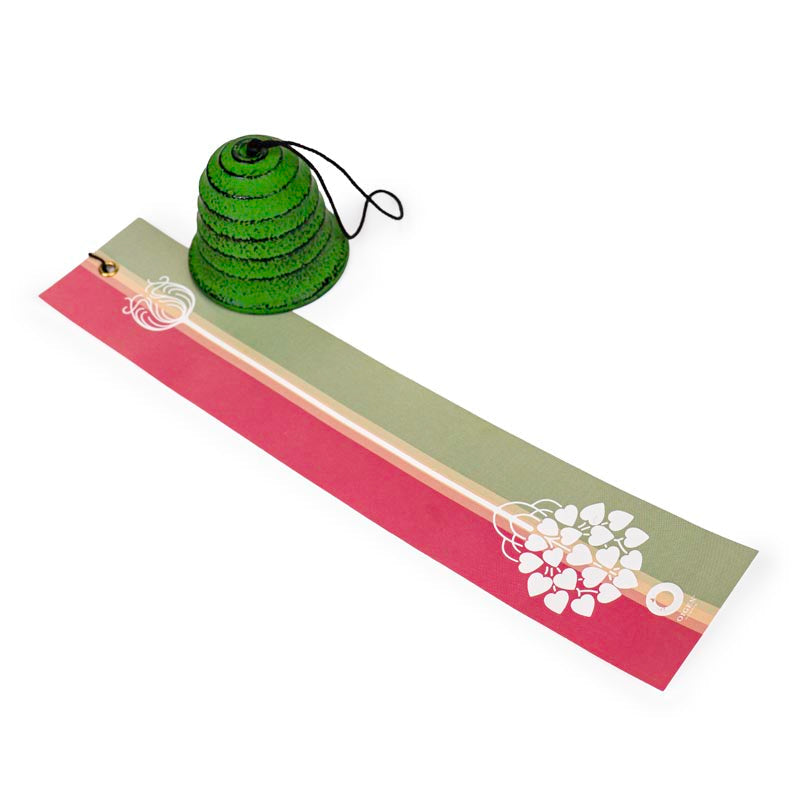 Japanese Fūrin Wind Bell – Hamon Cast Iron Green