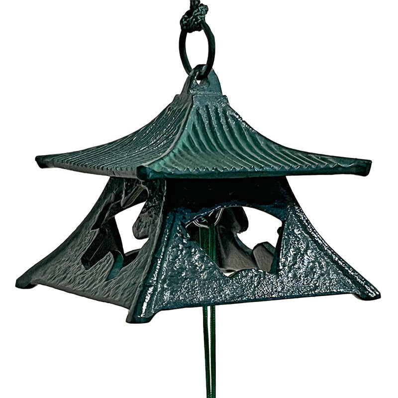Japanese Fūrin Wind Bell – Nanbu Cast Iron & Temple Pavilion