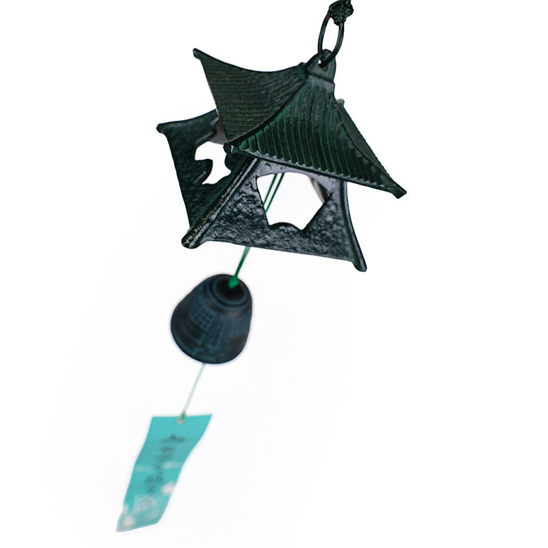 Japanese Fūrin Wind Bell – Nanbu Cast Iron & Temple Pavilion