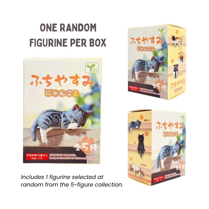Japanese Gachapon Toy – Sleeping Cat