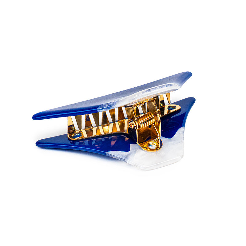 Japanese Hair Clip - Blue Mount Fuji