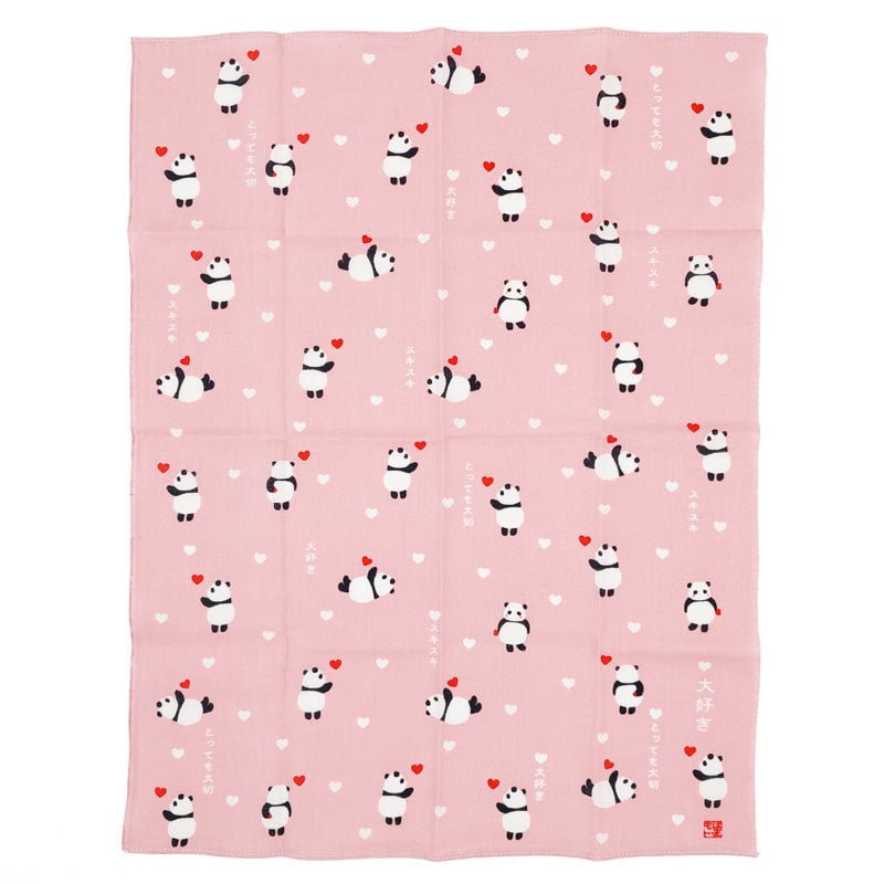 Japanese Handkerchief - Panda