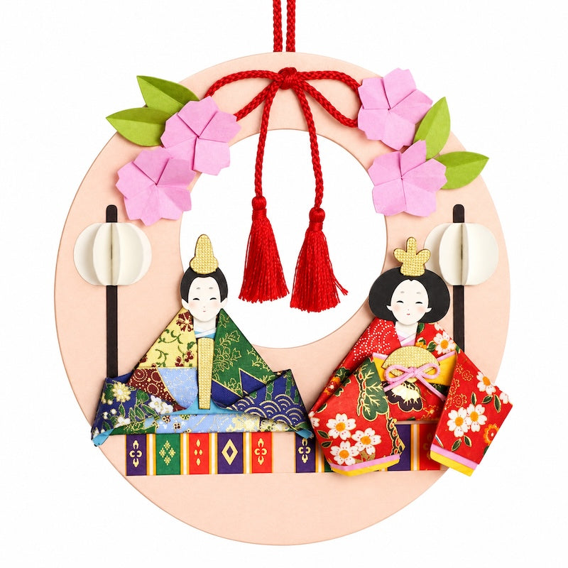 Japanese Hanging Paper Craft Kit - Hina Matsuri