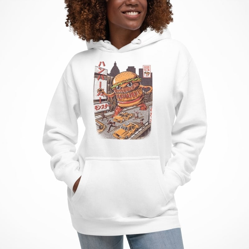 Japanese Hoodie - Burgerzilla