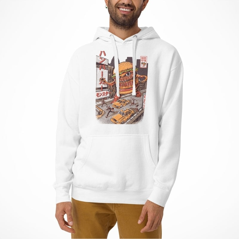 Japanese Hoodie - Burgerzilla