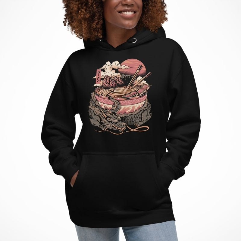 Japanese Hoodie - Dragon Ramen