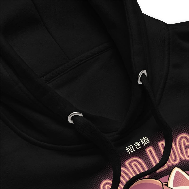 Japanese Hoodie - Maneki Neko