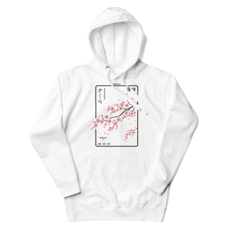 Japanese Hoodie - Nostalgia S / White