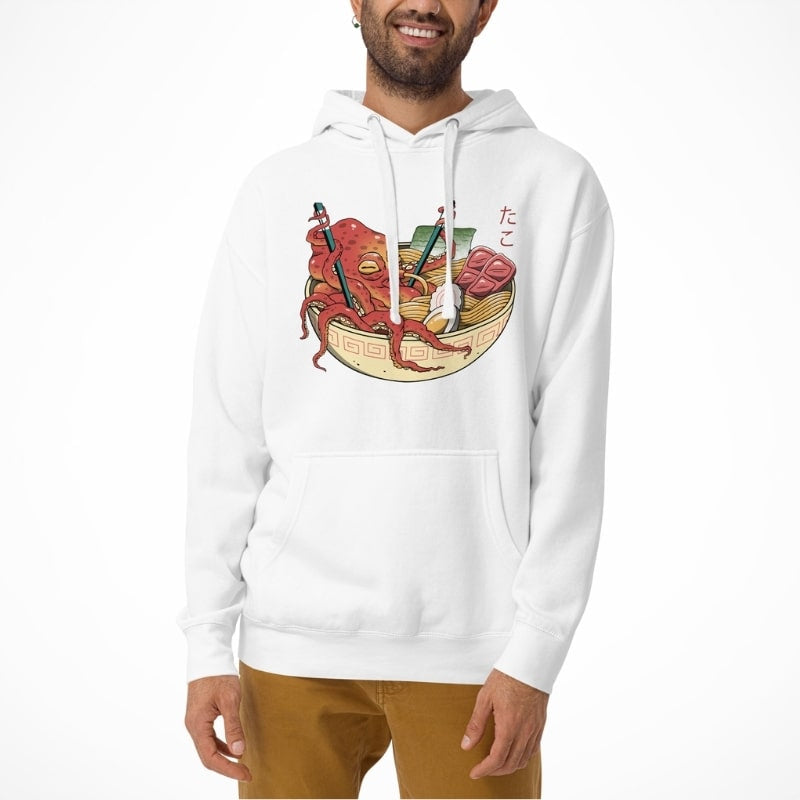 Japanese Hoodie - Octopus Ramen