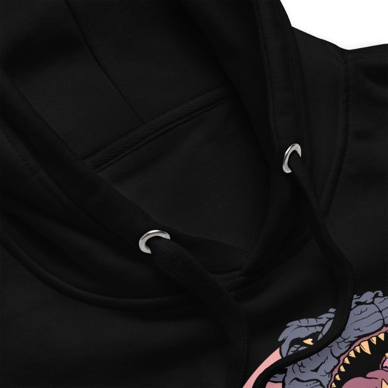 Japanese Hoodie - Retro Kaiju