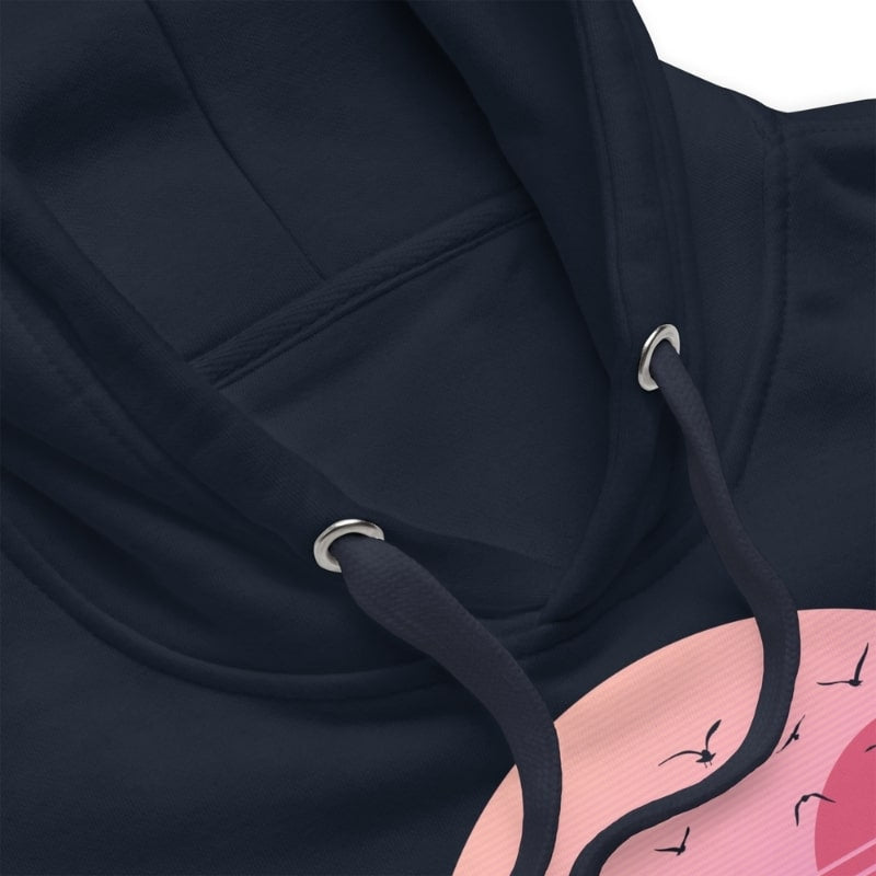Japanese Hoodie - Retro Kanagawa