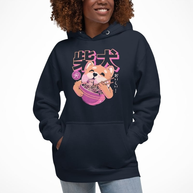 Japanese Hoodie - Shiba Noodle