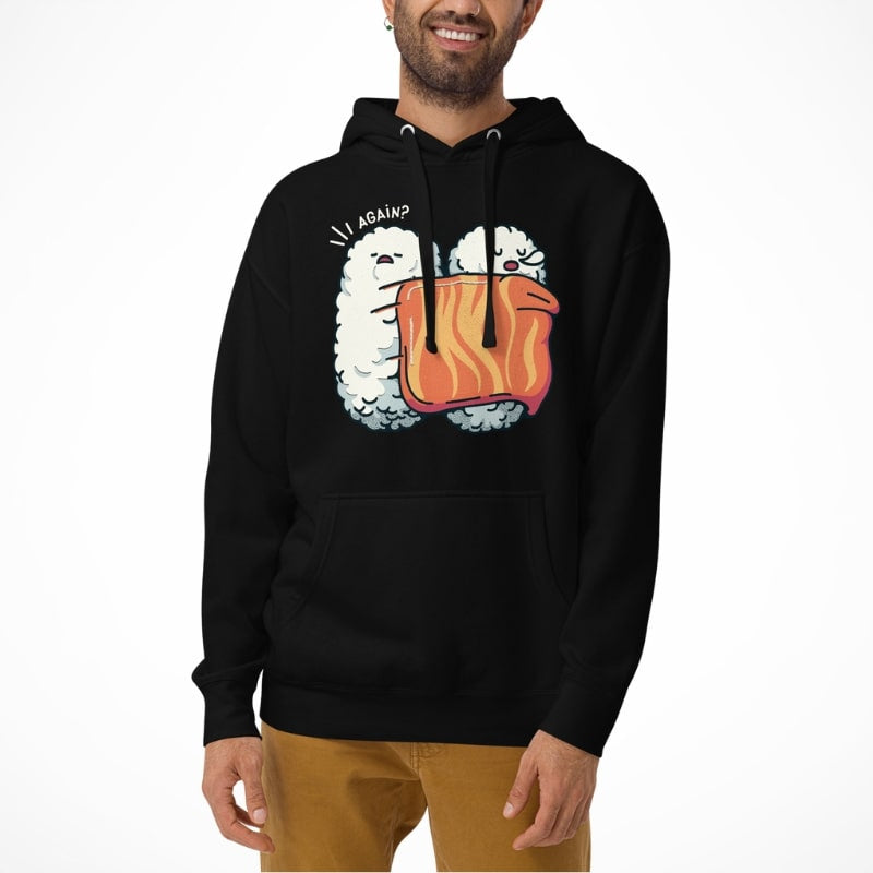 Japanese Hoodie - Sleeping Sushi