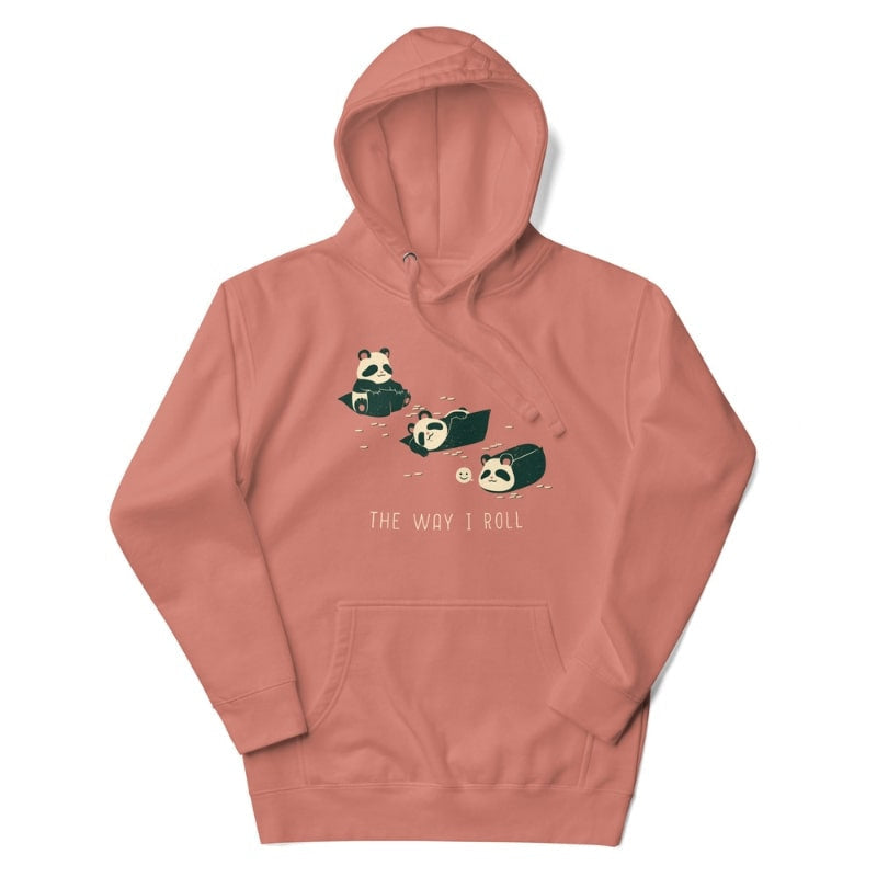 Japanese Hoodie - Sushi Roll S / Rose gold