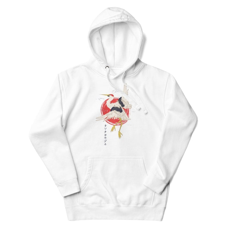 Japanese Hoodie - Tanchou S / White