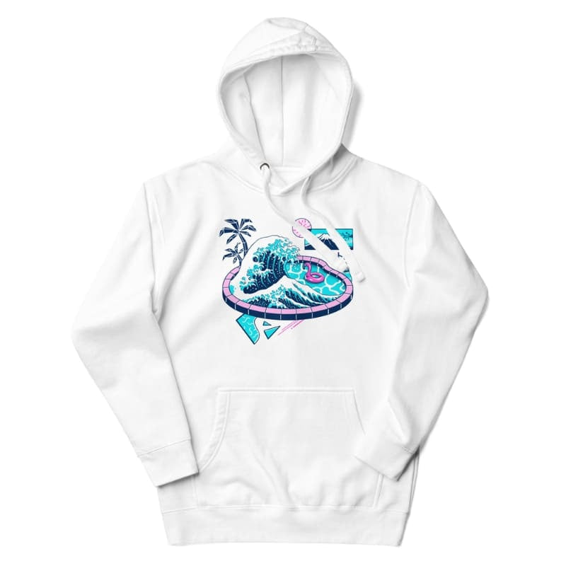 Japanese Hoodie - The Great Pool off Kanagawa S
