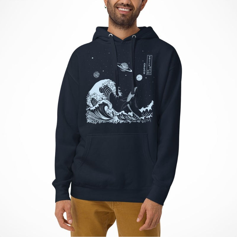 Japanese Hoodie - The Great Universe