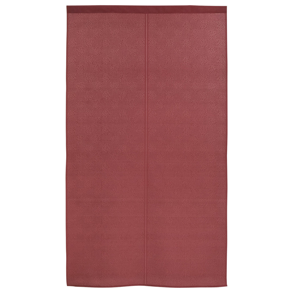 Japanese Ichimatsu Noren - Burgundy 85 x 150 cm