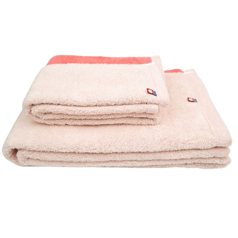 Japanese Imabari Face Towel - Bicolore Pink