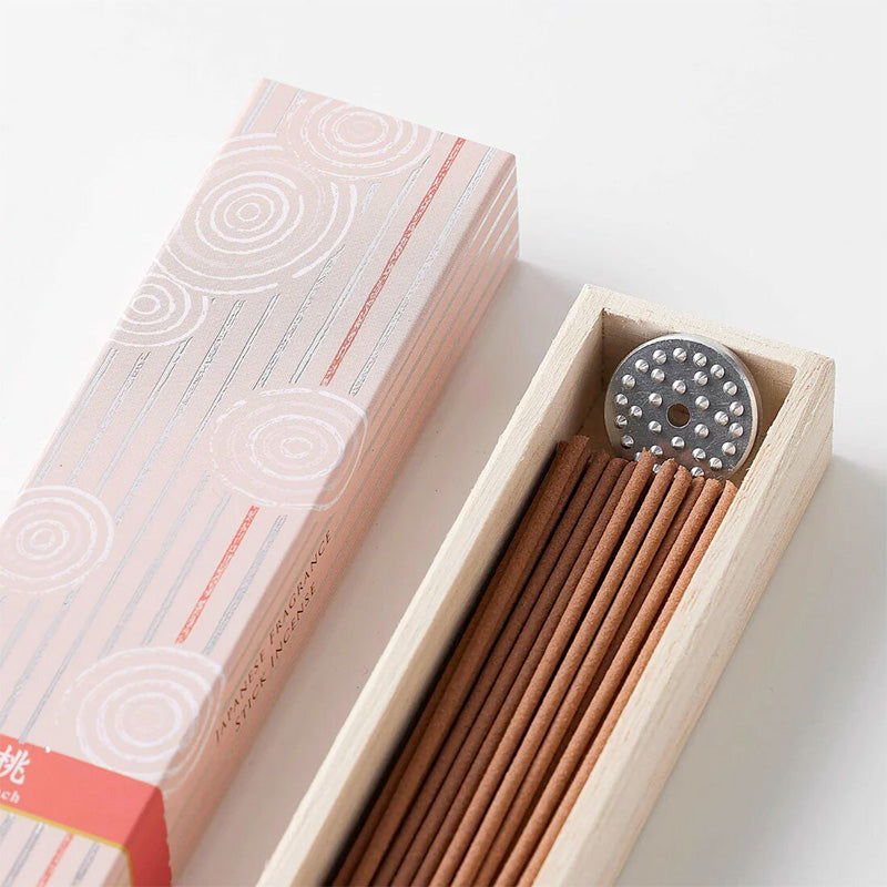 Japanese Incense Sticks - Peach