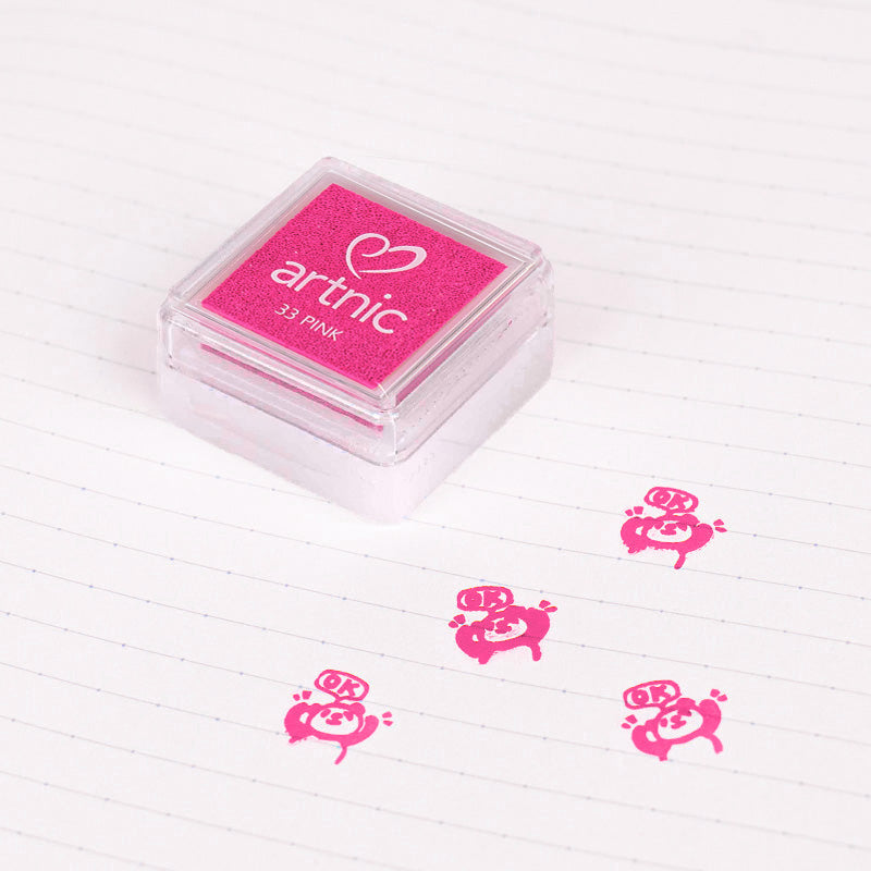 Japanese Ink Pad – 7 Colors to Choose From Pink