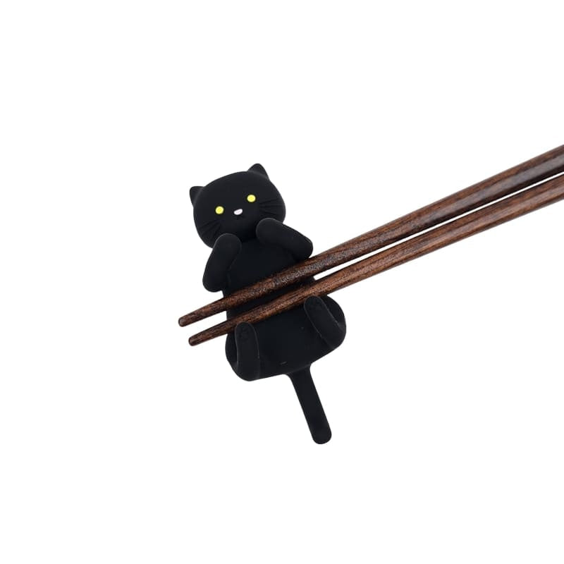 Japanese Kawaii Chopsticks – Black Cat