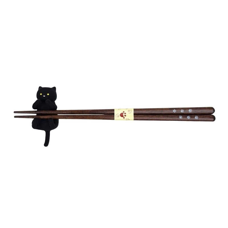 Japanese Kawaii Chopsticks – Black Cat