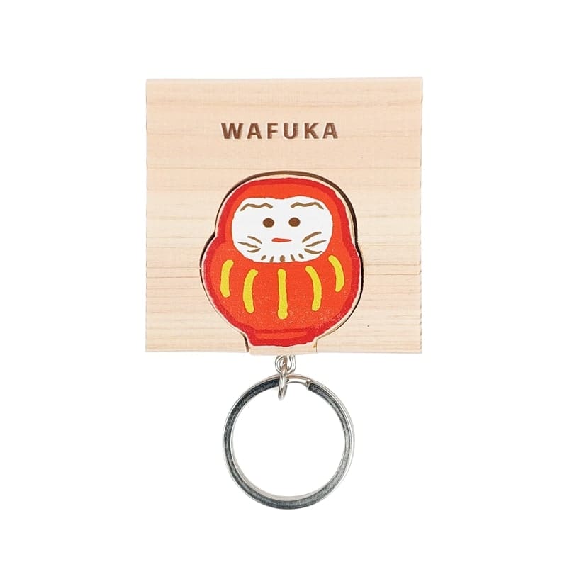 Japanese Keychain – Daruma Cypress