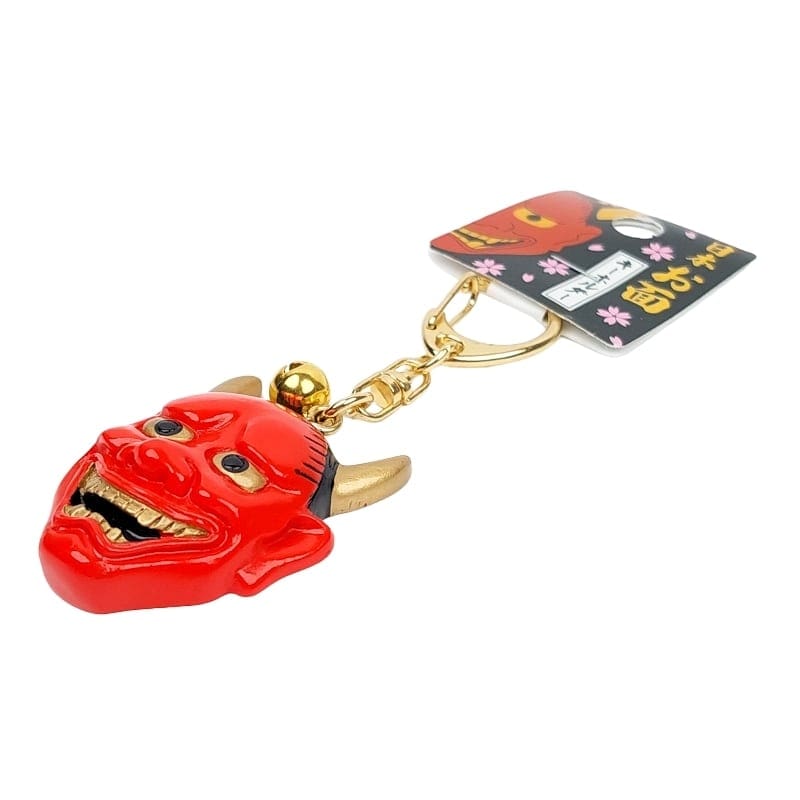 Japanese Keychain - Hannya Mask