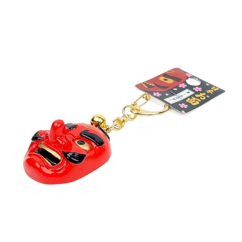 Japanese Keychain - Tengu Mask